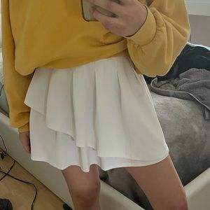 2-Layer White Skirt (US 6)